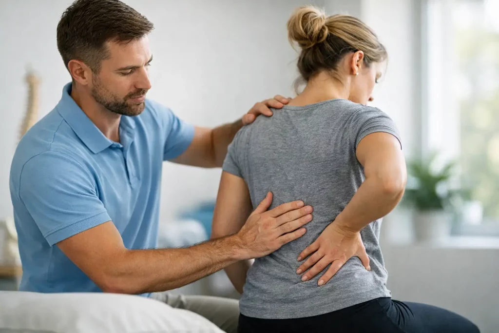 Individuelle Physiotherapie bei Rückenschmerzen
