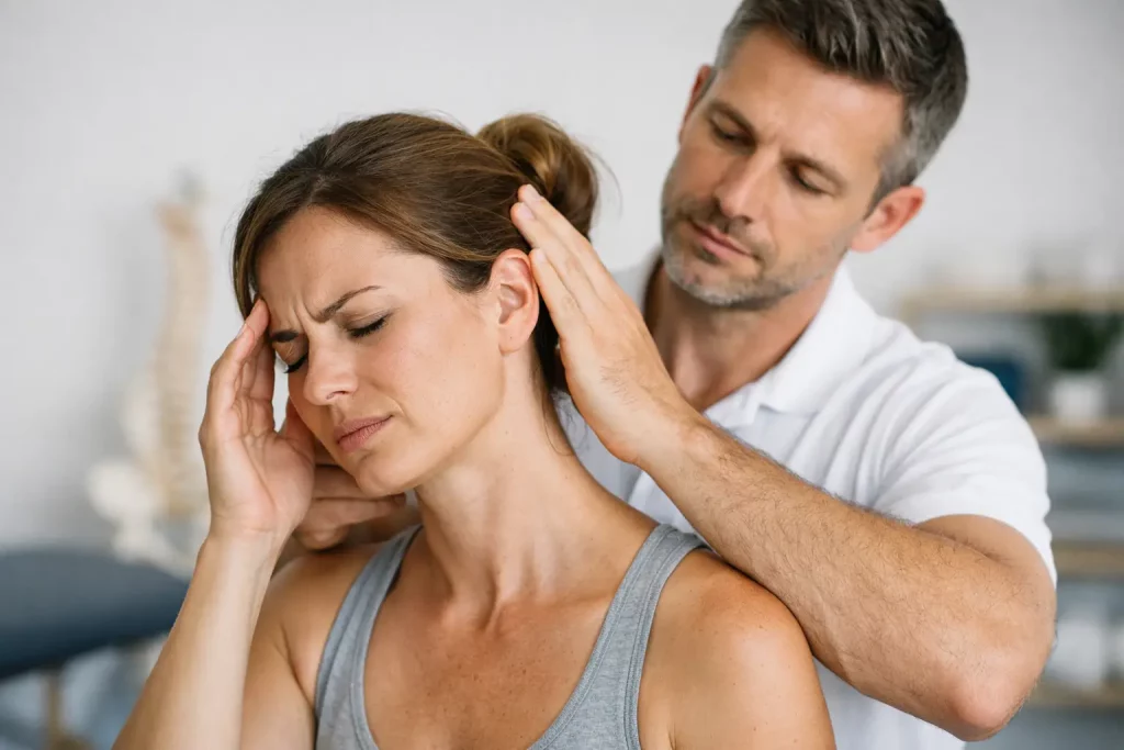 Manuelle Therapie bei Kopfschmerzen richtig einsetzen