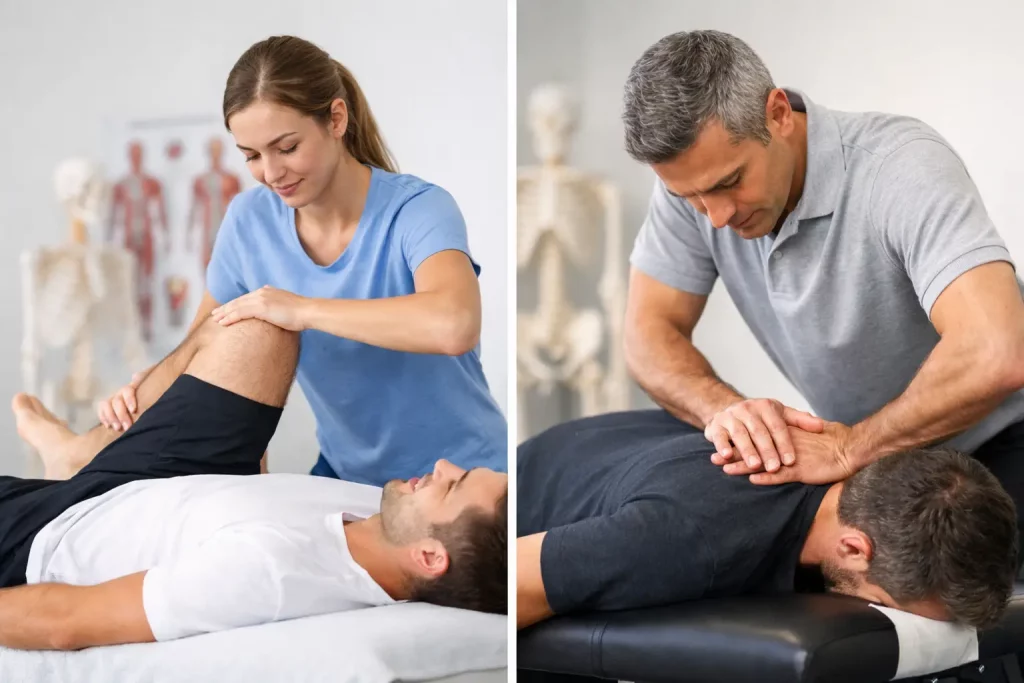 Physiotherapie oder Chiropraktik: Was hilft wann?