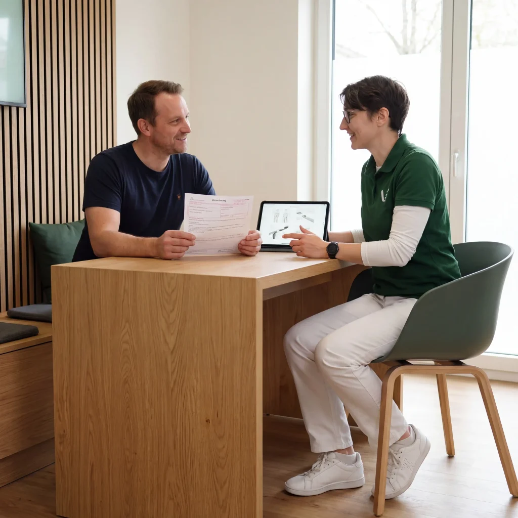 Brauche ich ein Physiotherapie-Rezept für die Behandlung?