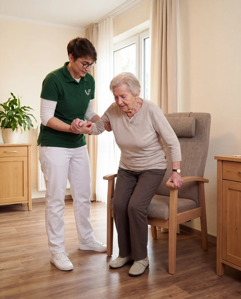 Wegweiser Physiotherapie im Pflegeheim